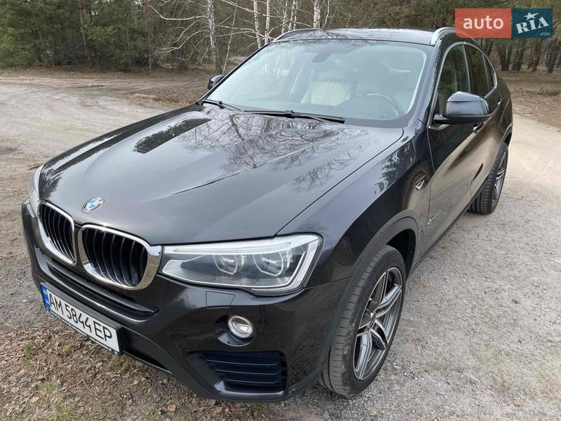 Внедорожник / Кроссовер BMW X4 2014 в Киеве