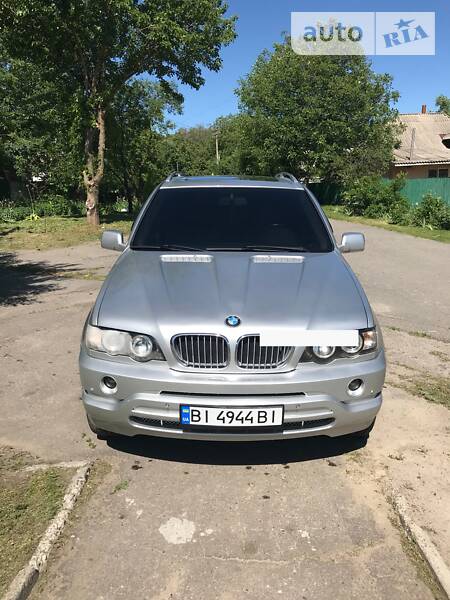 Внедорожник / Кроссовер BMW X5 2001 в Лубнах