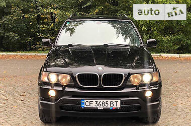 Внедорожник / Кроссовер BMW X5 2003 в Черновцах