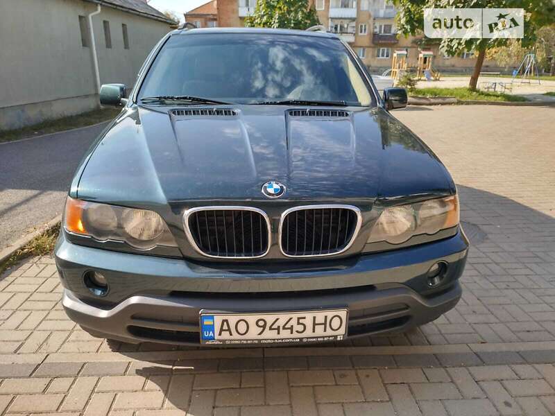 Внедорожник / Кроссовер BMW X5 2002 в Мукачево