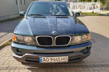 Внедорожник / Кроссовер BMW X5 2002 в Мукачево