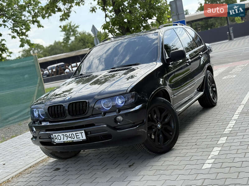 Позашляховик / Кросовер BMW X5 2003 в Ужгороді