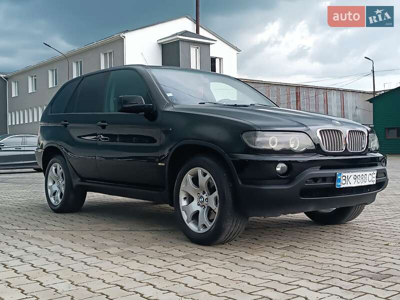 Внедорожник / Кроссовер BMW X5 2003 в Хусте