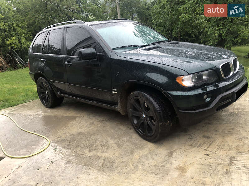 Внедорожник / Кроссовер BMW X5 2001 в Тячеве