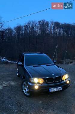Внедорожник / Кроссовер BMW X5 2003 в Мукачево