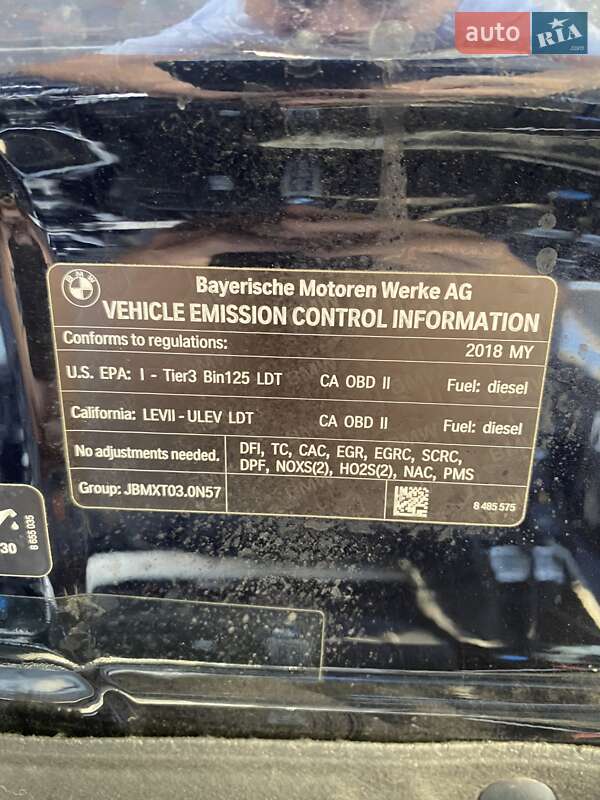 Внедорожник / Кроссовер BMW X5 2017 в Ровно