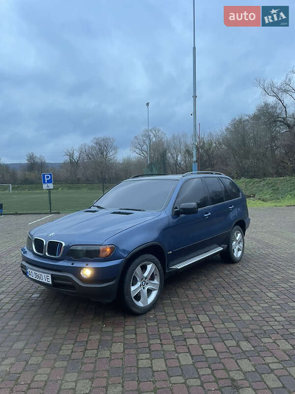 Внедорожник / Кроссовер BMW X5 2002 в Ужгороде