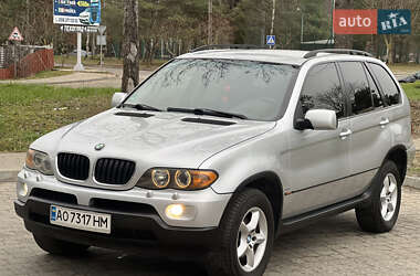 Внедорожник / Кроссовер BMW X5 2004 в Новояворовске