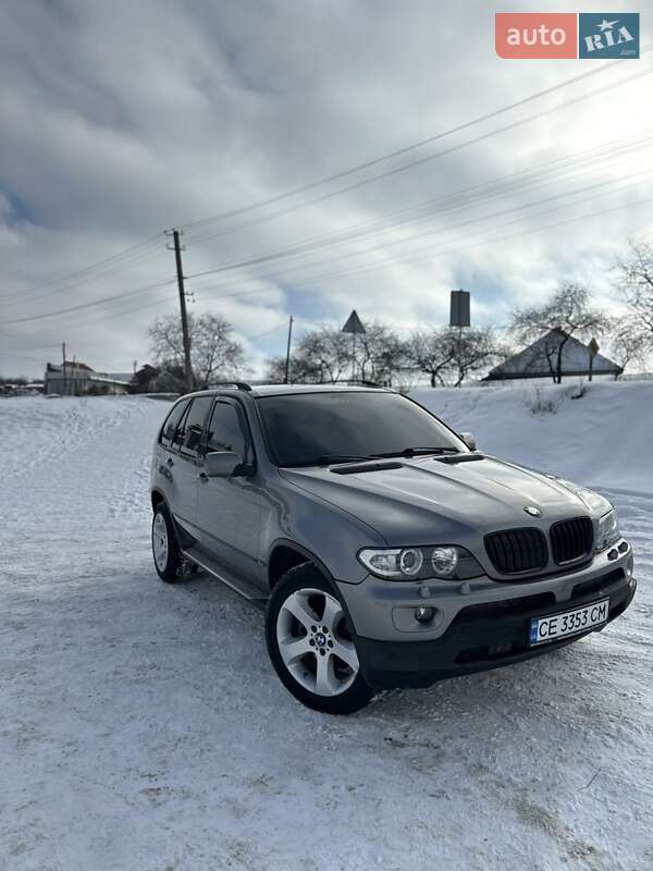 Внедорожник / Кроссовер BMW X5 2004 в Черновцах