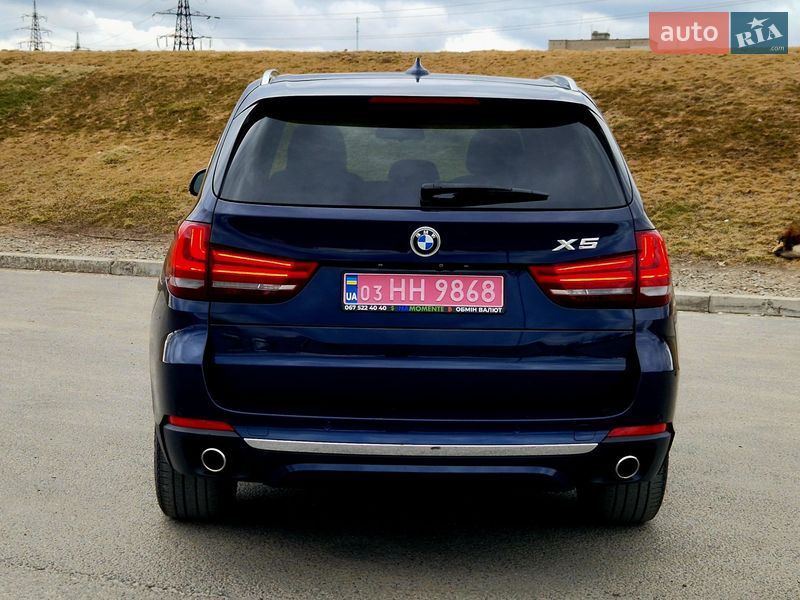 Внедорожник / Кроссовер BMW X5 2015 в Днепре