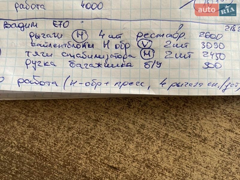 Позашляховик / Кросовер BMW X5 2009 в Миколаєві фото 21 Позашляховик / Кросовер BMW X5 2009 в Миколаєві