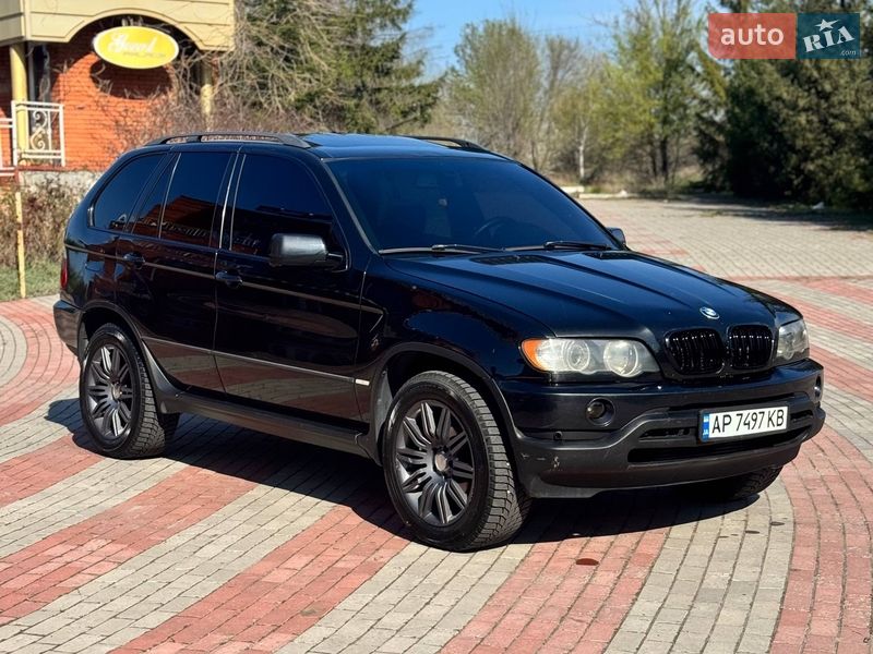 Внедорожник / Кроссовер BMW X5 2002 в Запорожье