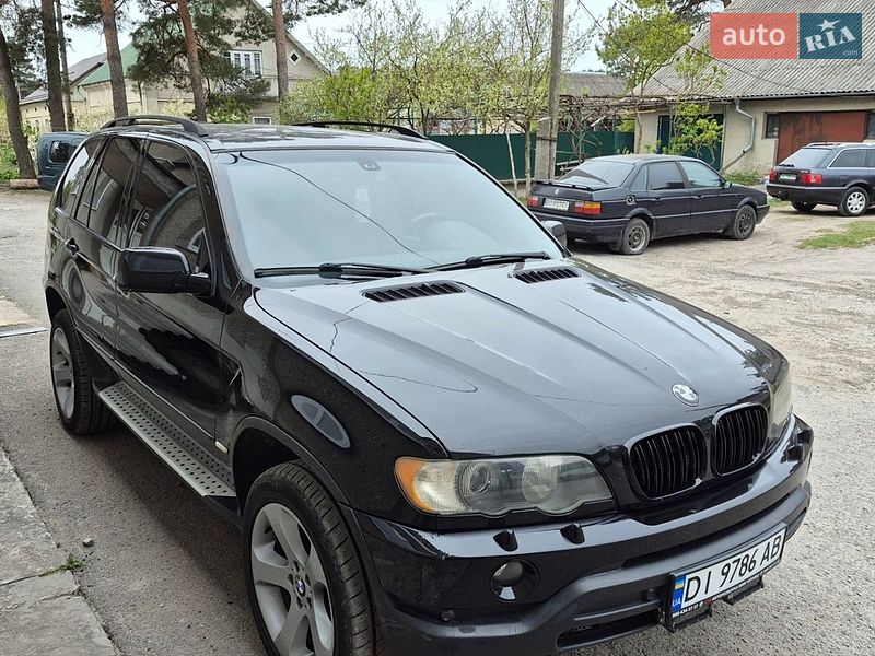 Внедорожник / Кроссовер BMW X5 2002 в Кременце