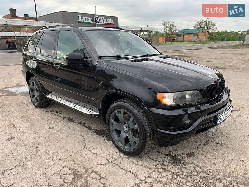 Внедорожник / Кроссовер BMW X5 2002 в Лубнах
