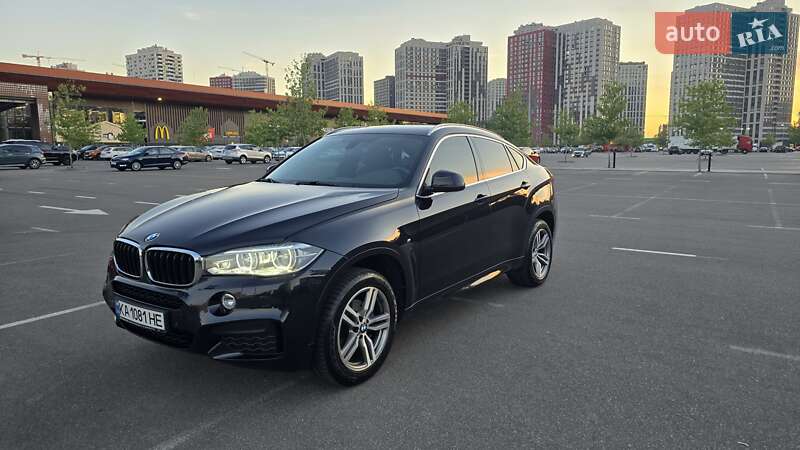Внедорожник / Кроссовер BMW X6 2015 в Киеве