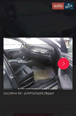 Внедорожник / Кроссовер BMW X6 2013 в Житомире