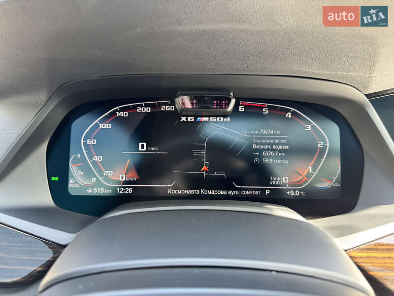 Позашляховик / Кросовер BMW X6 2020 в Полтаві