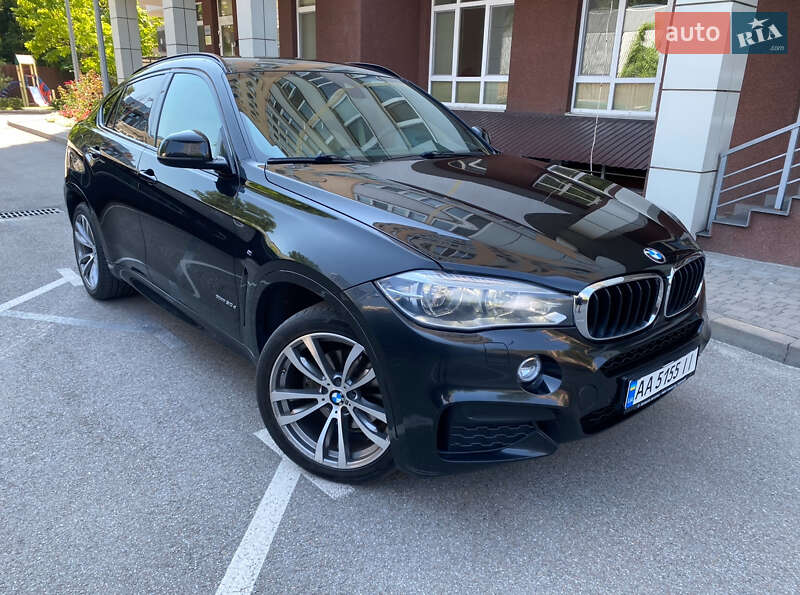 Внедорожник / Кроссовер BMW X6 2015 в Киеве