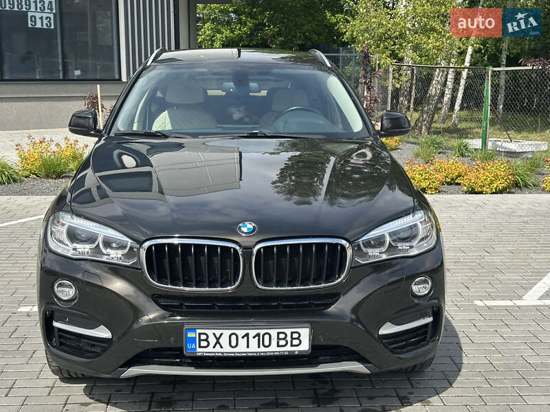Позашляховик / Кросовер BMW X6 2015 в Хмельницькому