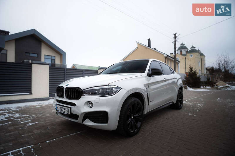 Внедорожник / Кроссовер BMW X6 2016 в Полтаве