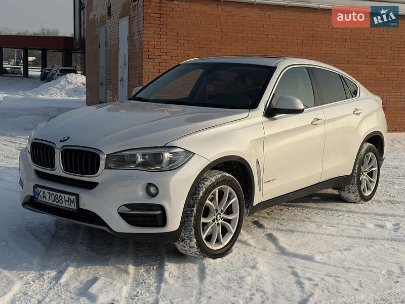 Внедорожник / Кроссовер BMW X6 2016 в Киеве