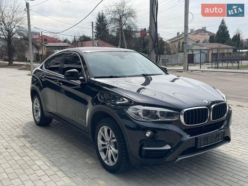 Внедорожник / Кроссовер BMW X6 2017 в Харькове фото 5 Внедорожник / Кроссовер BMW X6 2017 в Харькове