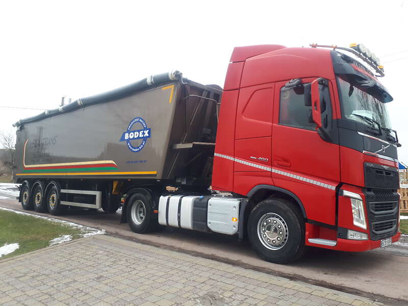 Самосвал полуприцеп Bodex KIS 3W 2016 в Шептицькому