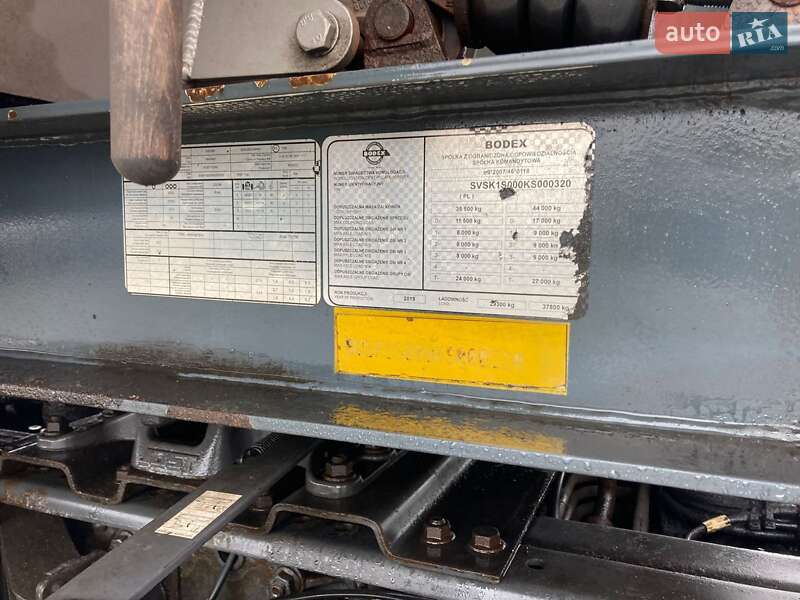 Зерновоз - полуприцеп Bodex SAF 2019 в Ровно фото 20 Зерновоз - полуприцеп Bodex SAF 2019 в Ровно