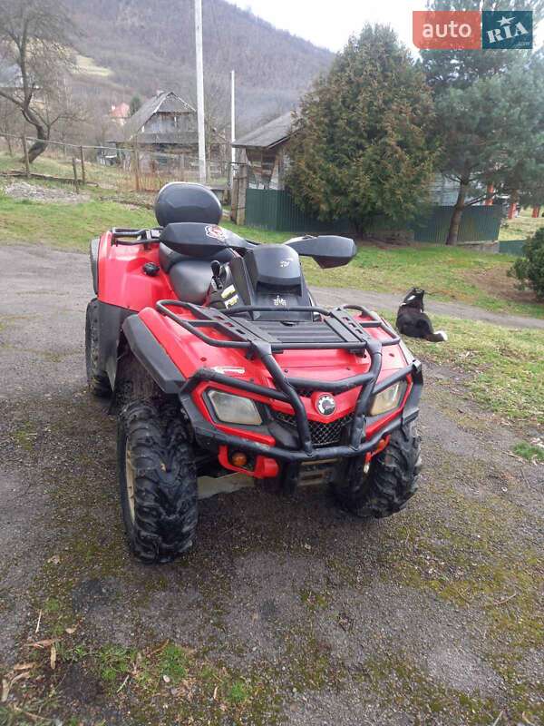 Квадроцикл спортивный BRP Outlander 2008 в Межгорье фото 2 Квадроцикл спортивный BRP Outlander 2008 в Межгорье