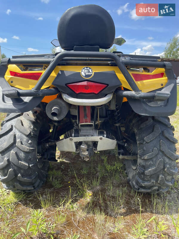 Квадроцикл  утилитарный BRP Outlander 2012 в Новояворовске
