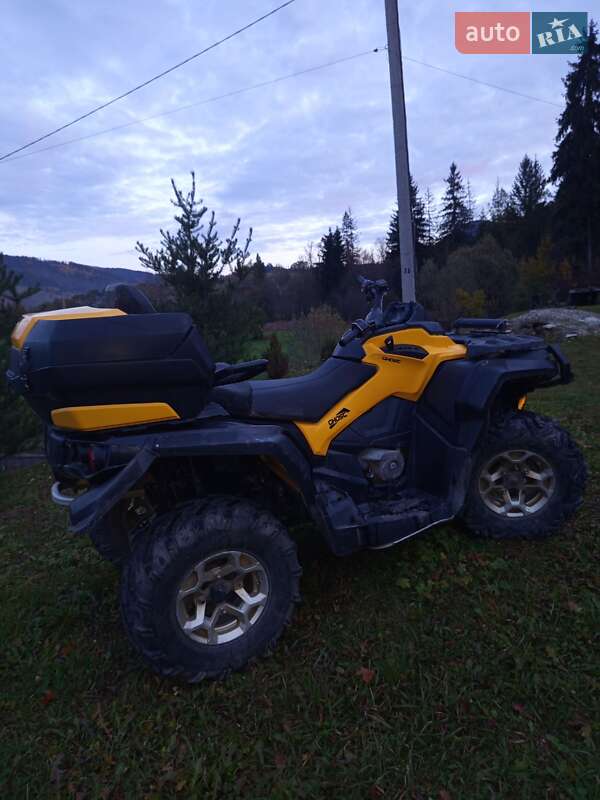 Квадроцикл утилітарний BRP Outlander 2013 в Славському фото 5 Квадроцикл утилітарний BRP Outlander 2013 в Славському