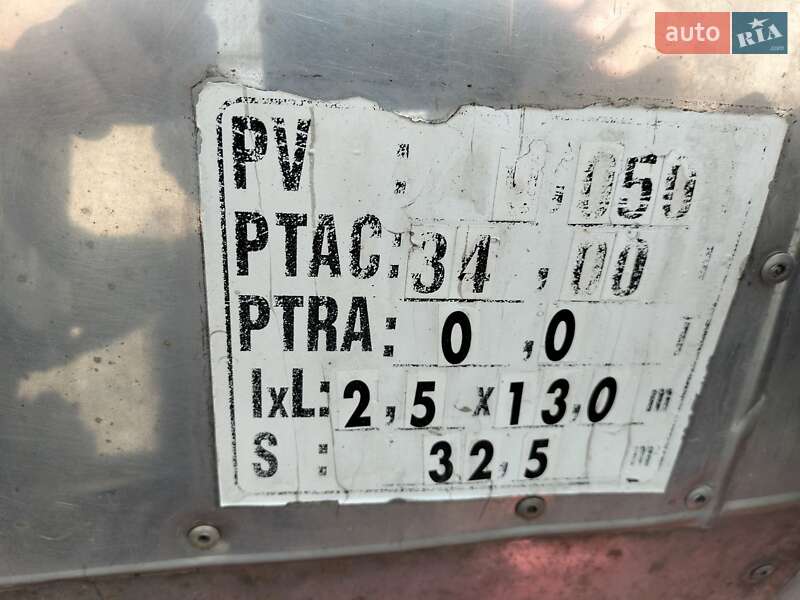 Цистерна полуприцеп BSLT BD 1987 в Луцке