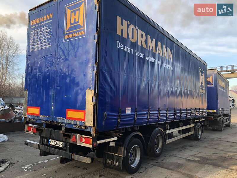 Тентований борт (штора) - прицеп Burg Burg 2002 в Черкасах