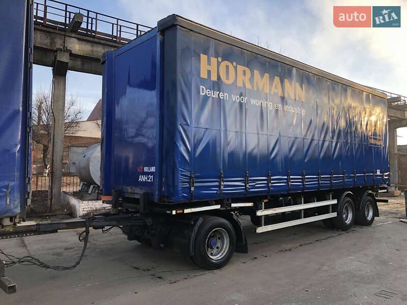 Тентований борт (штора) - прицеп Burg Burg 2002 в Черкасах