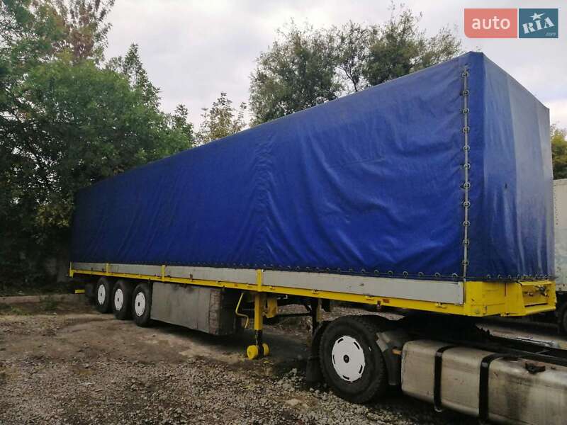 Тентований борт (штора) - прицеп Burg Burg 1994 в Дніпрі
