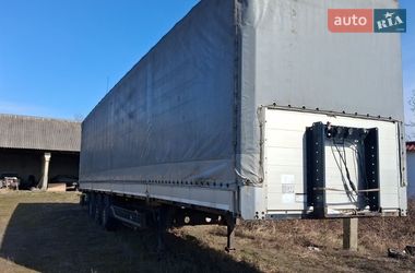 Тентований борт (штора) - напівпричіп Burg SG03 2013 в Іршаві