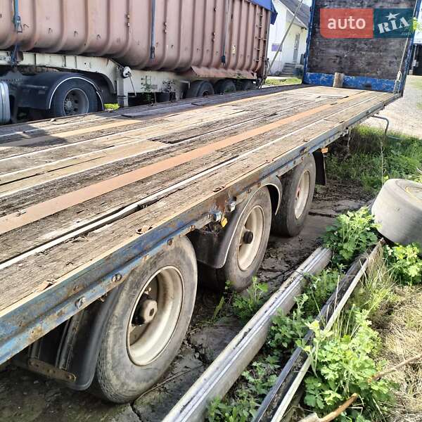 Тентований борт (штора) - напівпричіп Camro CNK 80 1998 в Кельменцях