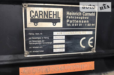 Самосвал полуприцеп Carnehl CHKS/AH 2000 в Червонограде
