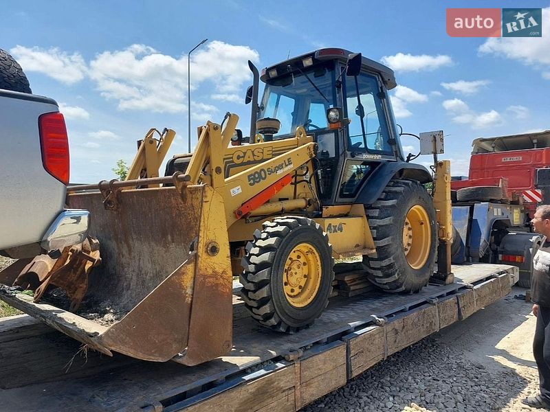 Экскаватор погрузчик Case Construction 590 SL 2001 в Харькове