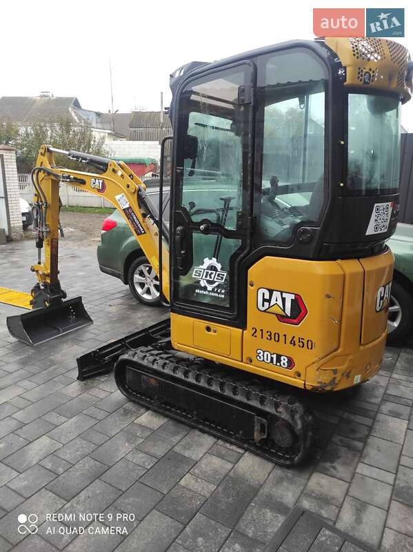 Миниэкскаватор Caterpillar 301.8 2021 в Умани фото 9 Миниэкскаватор Caterpillar 301.8 2021 в Умани
