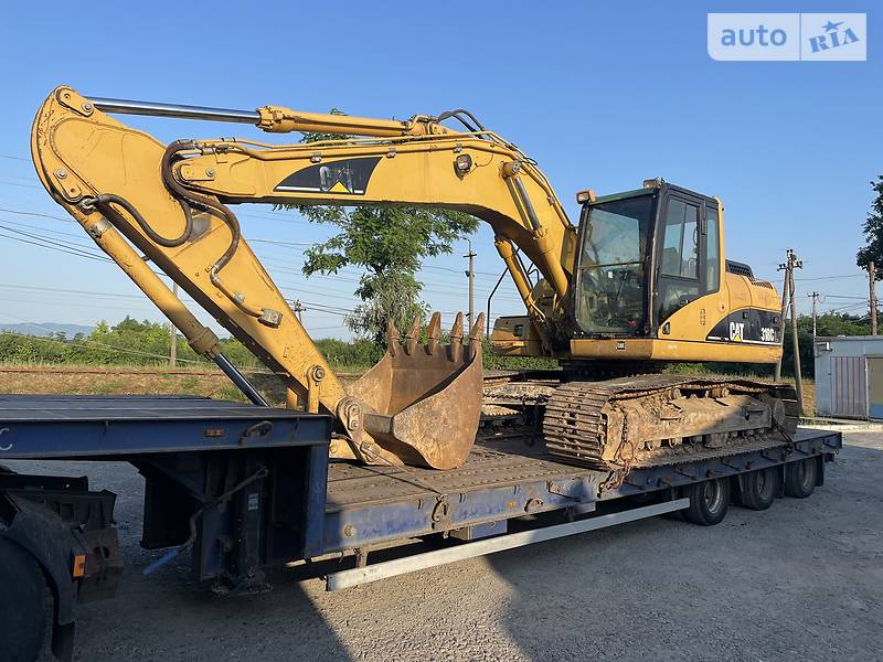 Екскаватор навантажувач Caterpillar 318 2005 в 