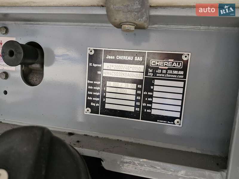 Рефрижератор полуприцеп Chereau Carrier 2013 в Тернополе фото 29 Рефрижератор полуприцеп Chereau Carrier 2013 в Тернополе
