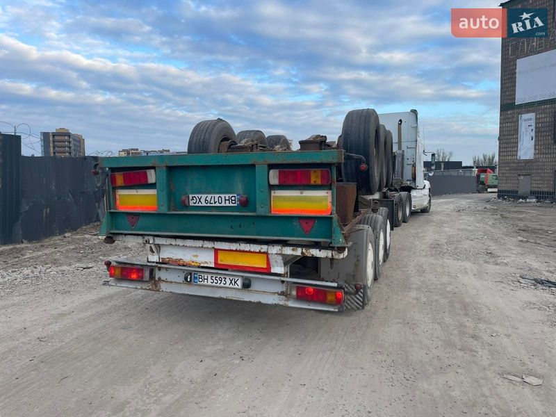 Платформа полуприцеп Chereau CD 38 1998 в Одессе