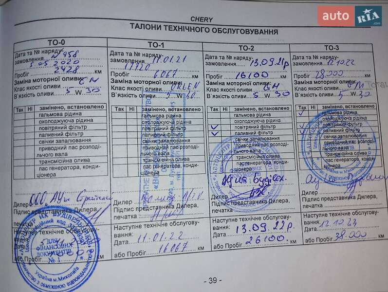 Внедорожник / Кроссовер Chery Tiggo 7 2019 в Николаеве