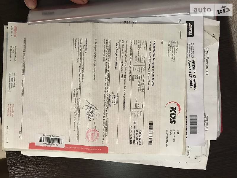 Хэтчбек Chevrolet Aveo 2008 в Луцке