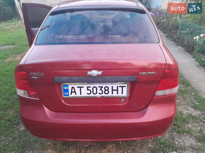 Седан Chevrolet Aveo 2005 в Жидачові