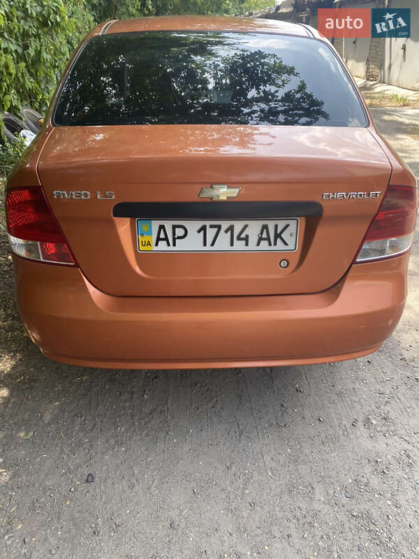 Седан Chevrolet Aveo 2005 в Запорожье