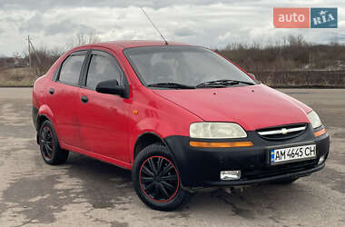 Седан Chevrolet Aveo 2004 в Житомирі