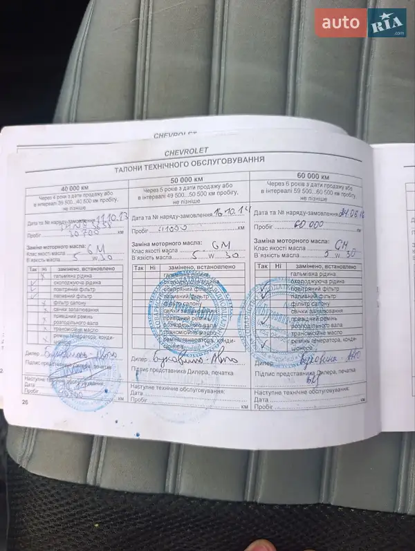 Седан Chevrolet Aveo 2010 в Черновцах документ 7 фото Седан Chevrolet Aveo 2010 в Черновцах документ