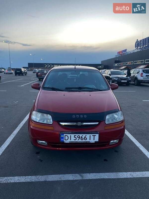 Седан Chevrolet Aveo 2005 в Дніпрі
